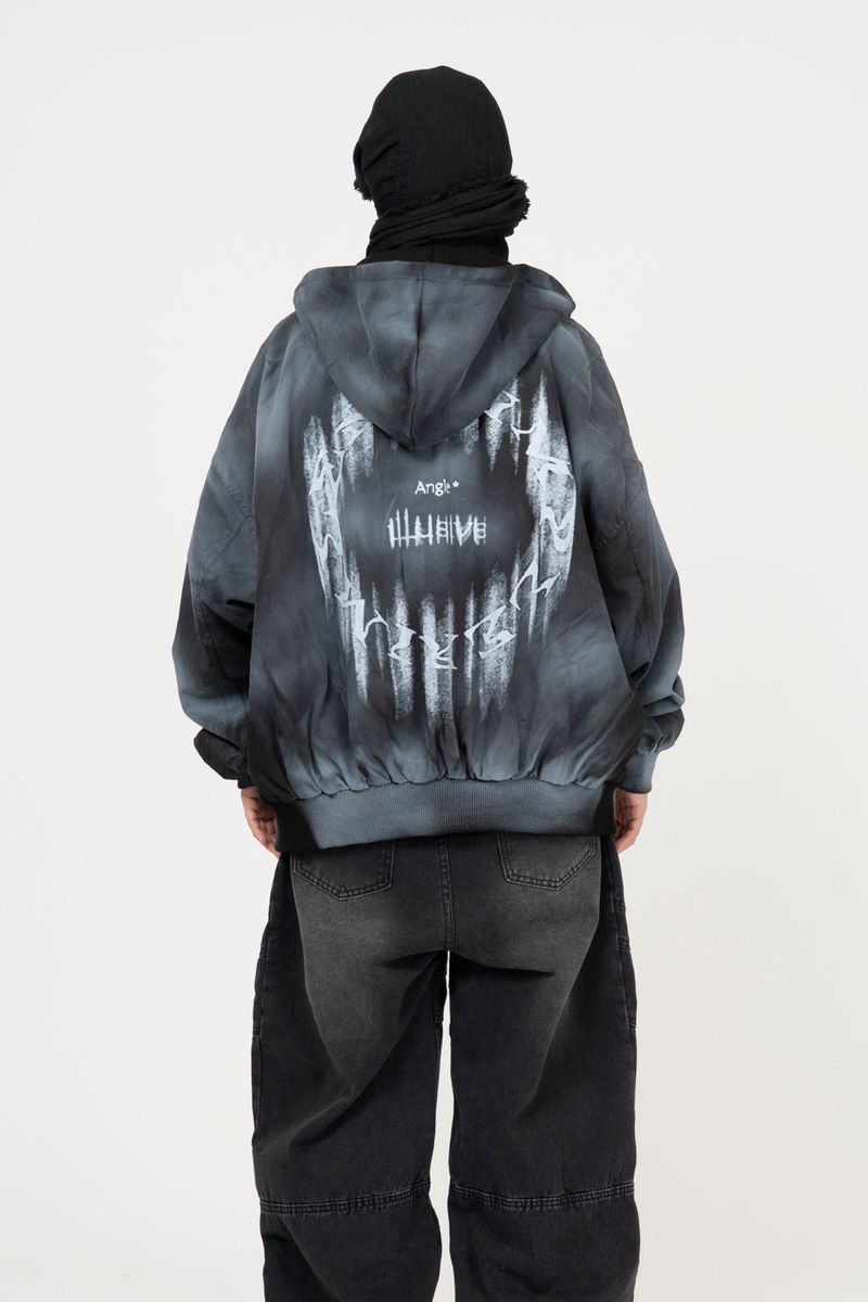 Ainzel MA-1 hooded jacket