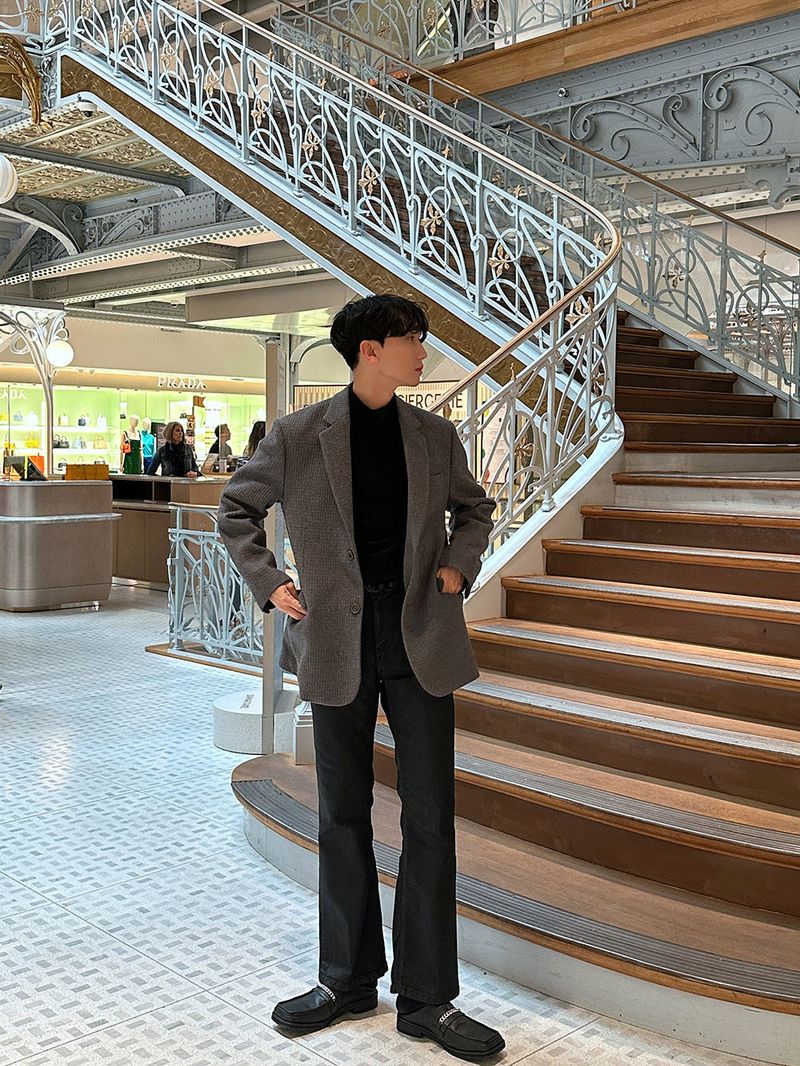 [ASCLO MADE] ASCLO Bark Taylor Jacket (wool70%)