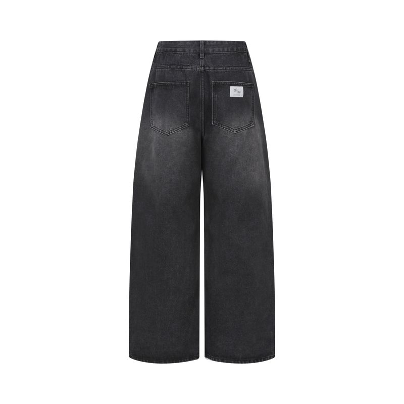 COIRIS（コイリス）の「DULO TWO PINTUCK WIDE DENIM PANTS UNISEX（Pants）」