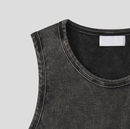 Ruda Pigment Ribbed Sleeveless