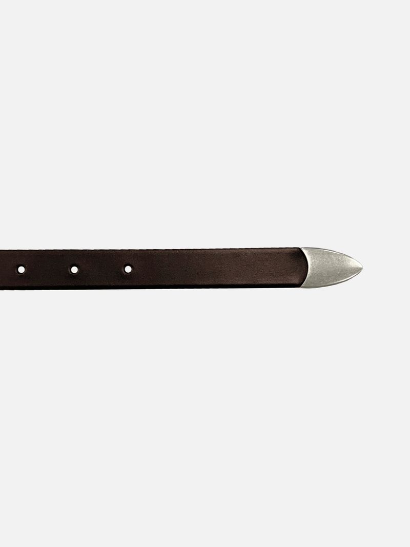 Milly Western Leather Belt (3c)