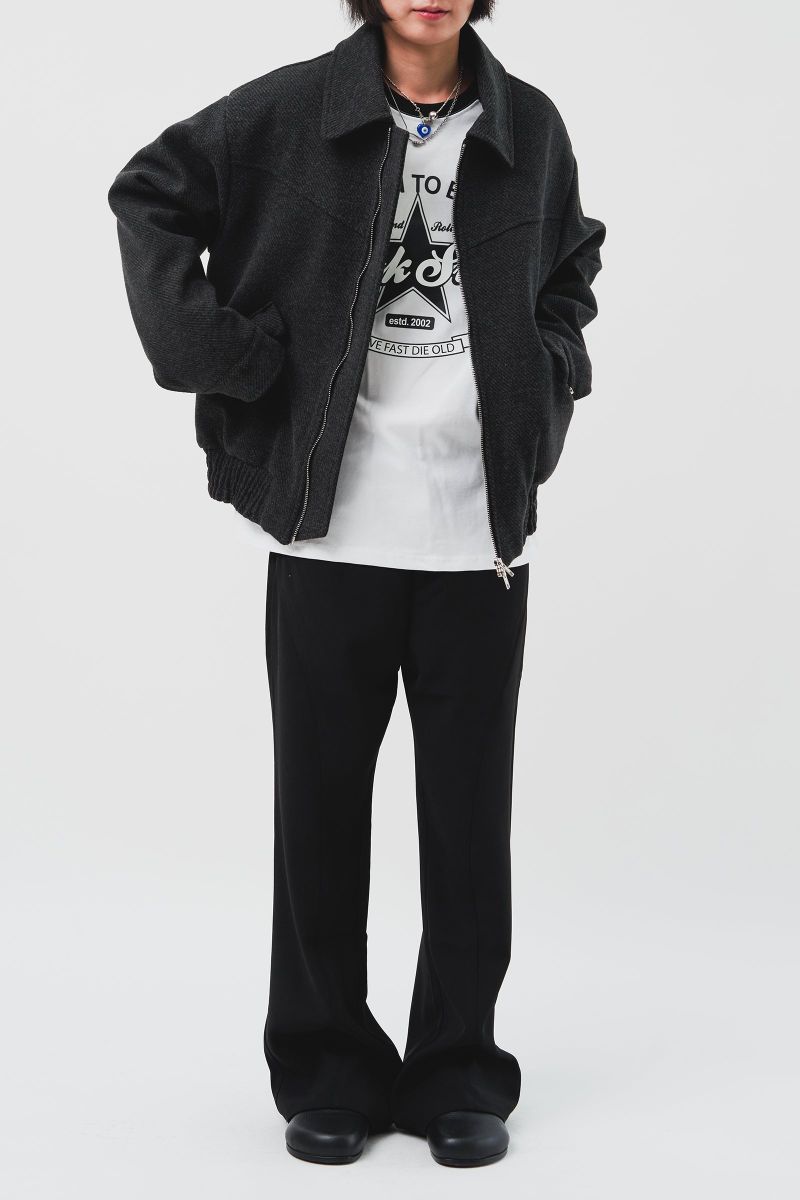 Arch Boots-cut Span Trousers