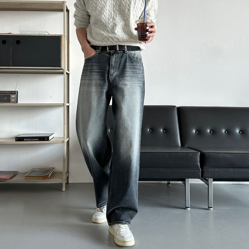 lemenne（ルメンヌ）の「LMN Chrome Semi Wide Brush Denim Pants (4 colors)（Pants）」