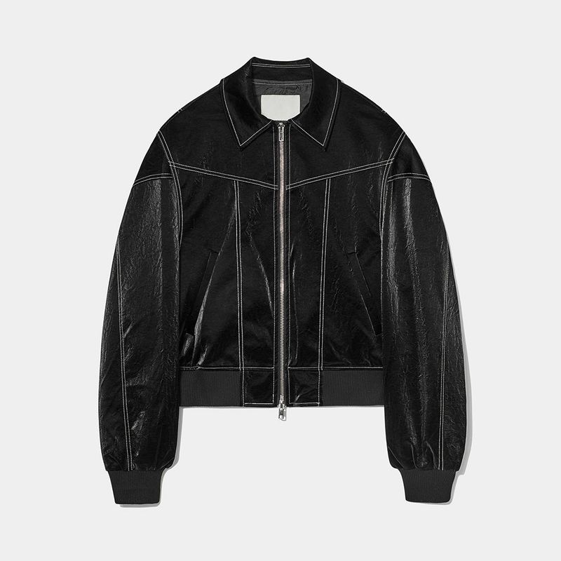 ASCLO Viper Stitch Leather Jacket (8color)