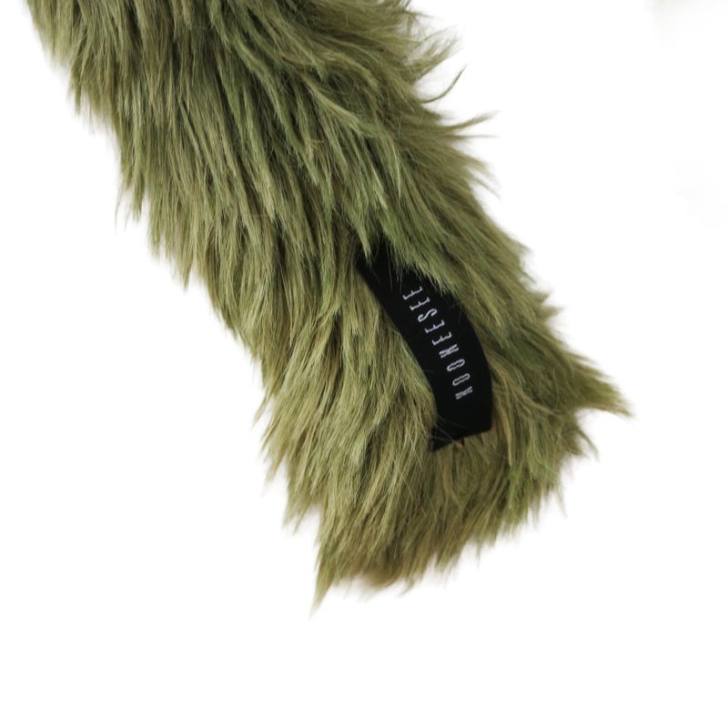 Winter Hairy Muffler (khaki)