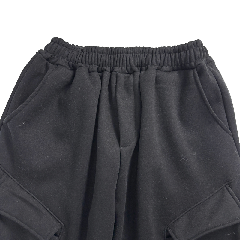 rib fleece sweat pants