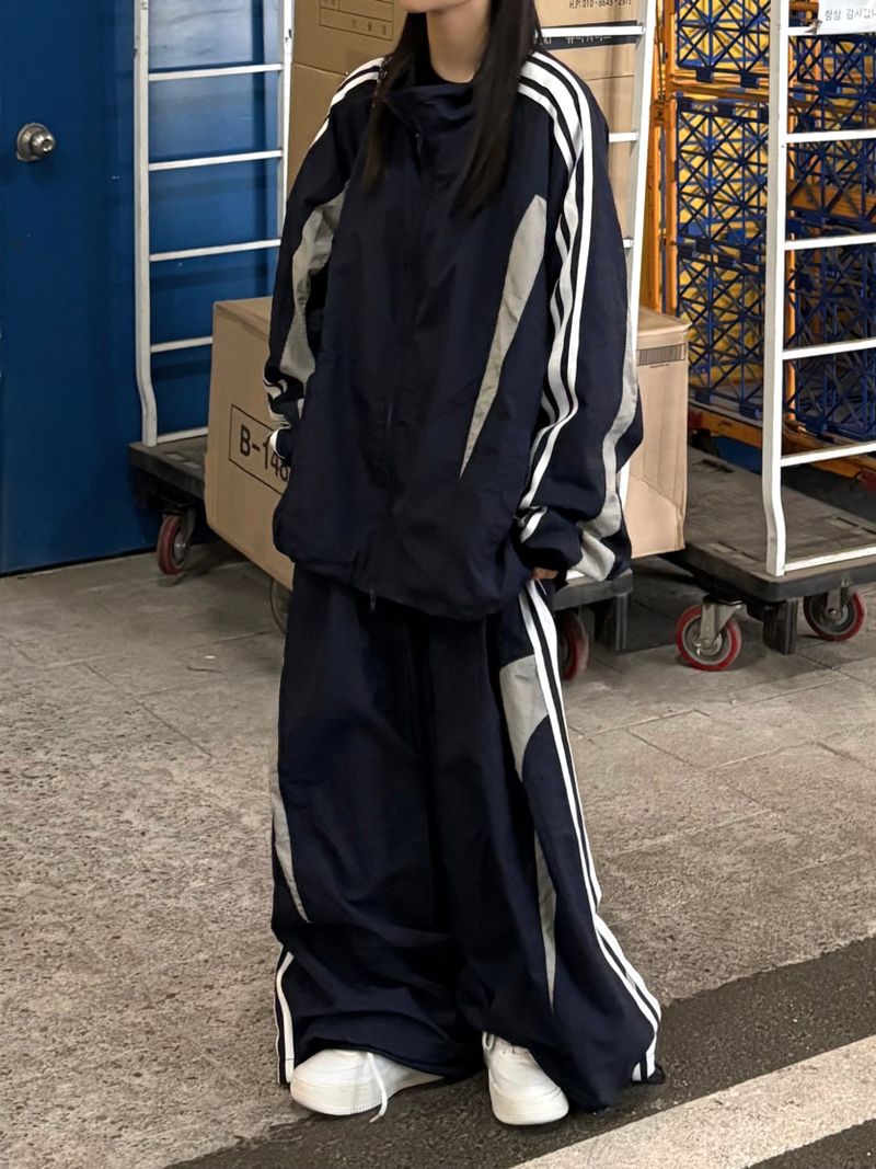 sweep mesh nylon pants