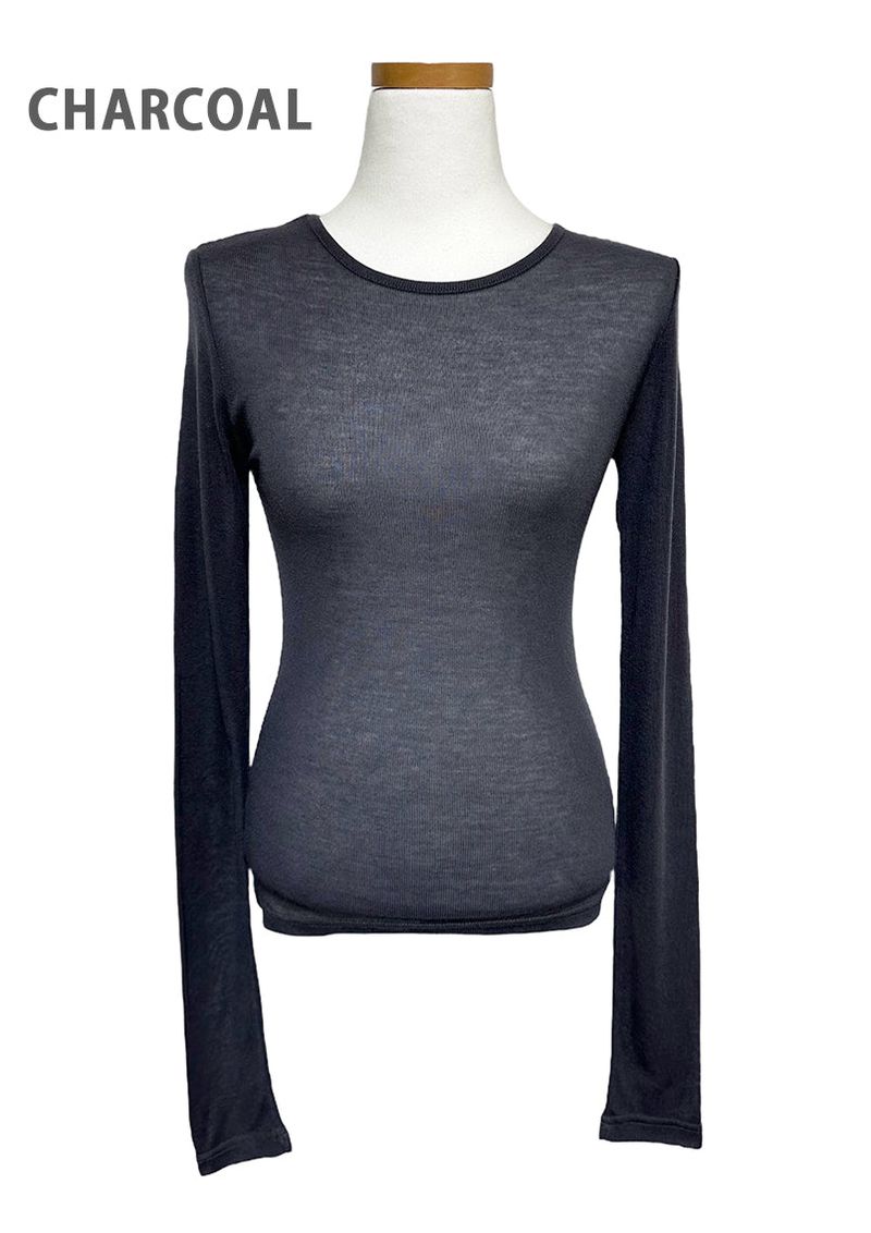 TENCEL LAYERED LONG SLEEVE (11C)
