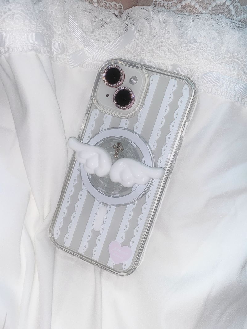 princess house（プリンセス ハウス）の「angel cross phone grip - magsafe（Smartphone Accessories）」