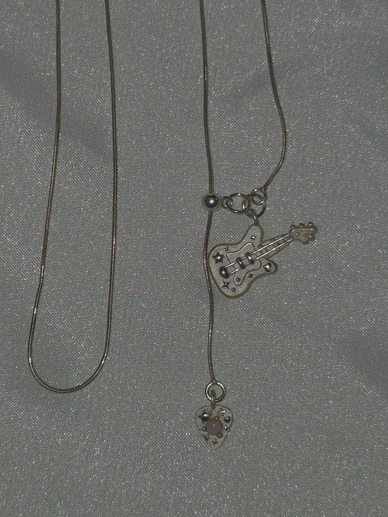 【MADE】 My guitar Necklace - Long