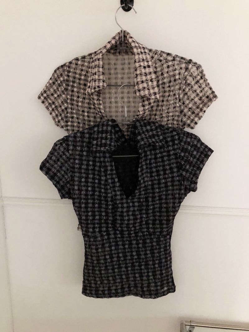 Chess Collar Tee