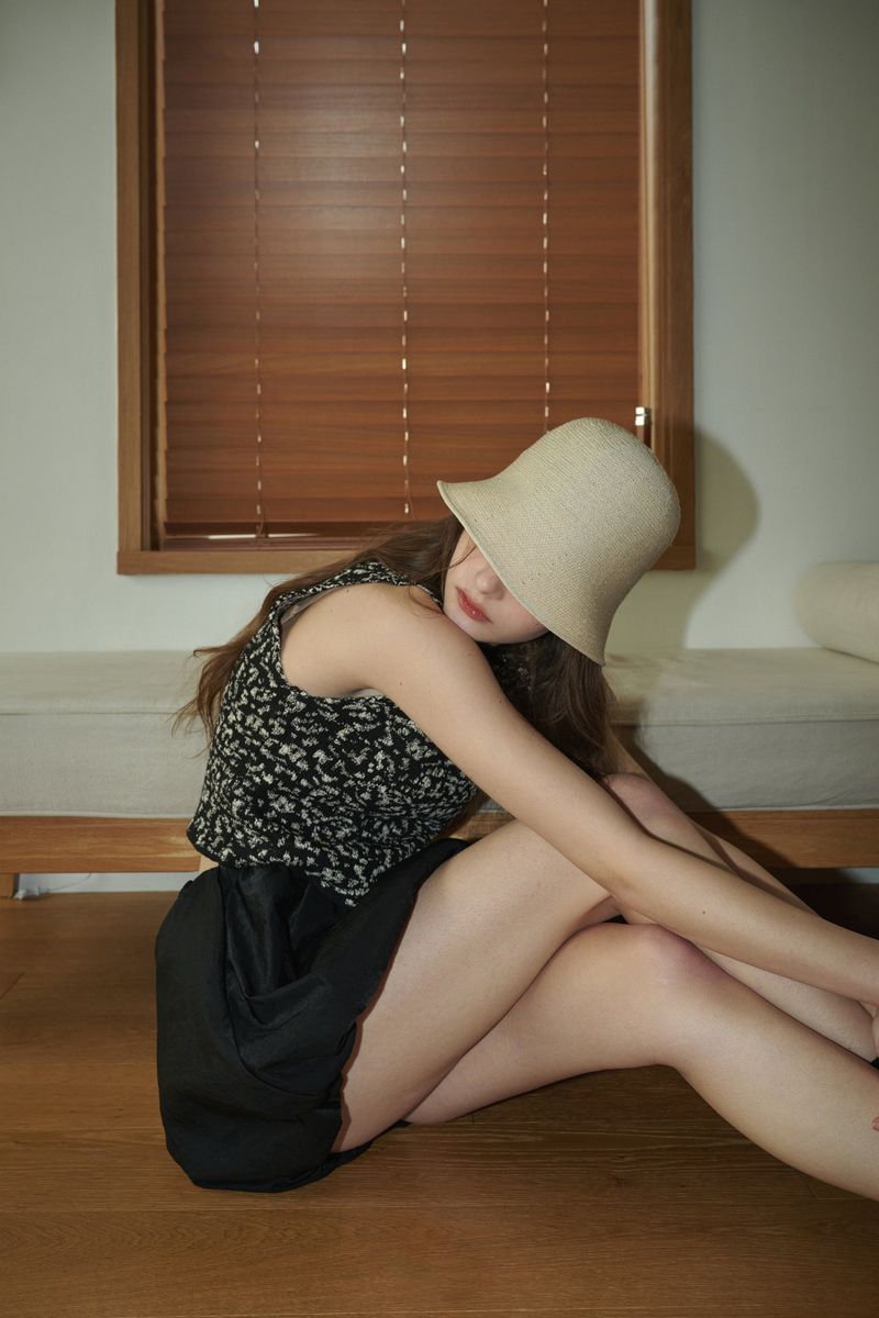 CHINO bucket hat_lightbeige