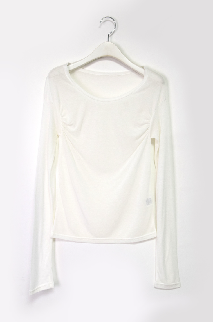 armpit shirring T(3color)