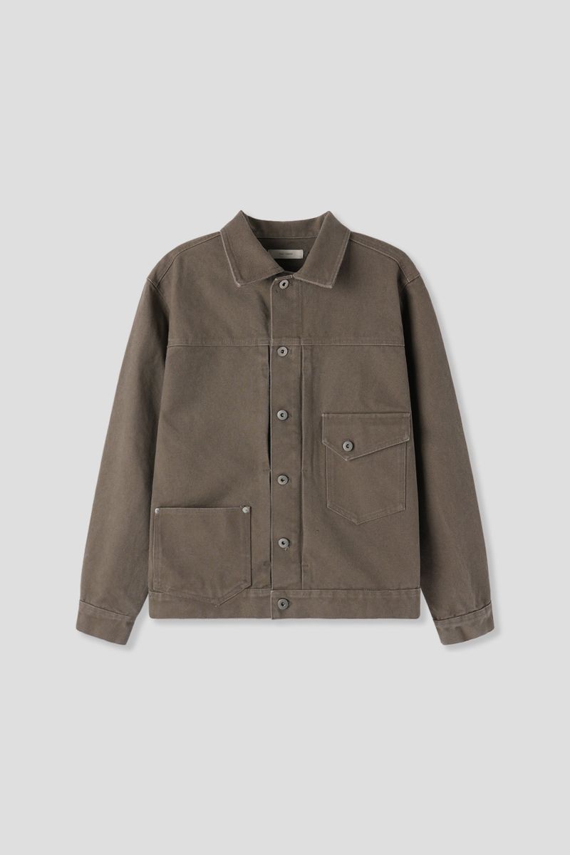 Lowell cotton trucker jacket
