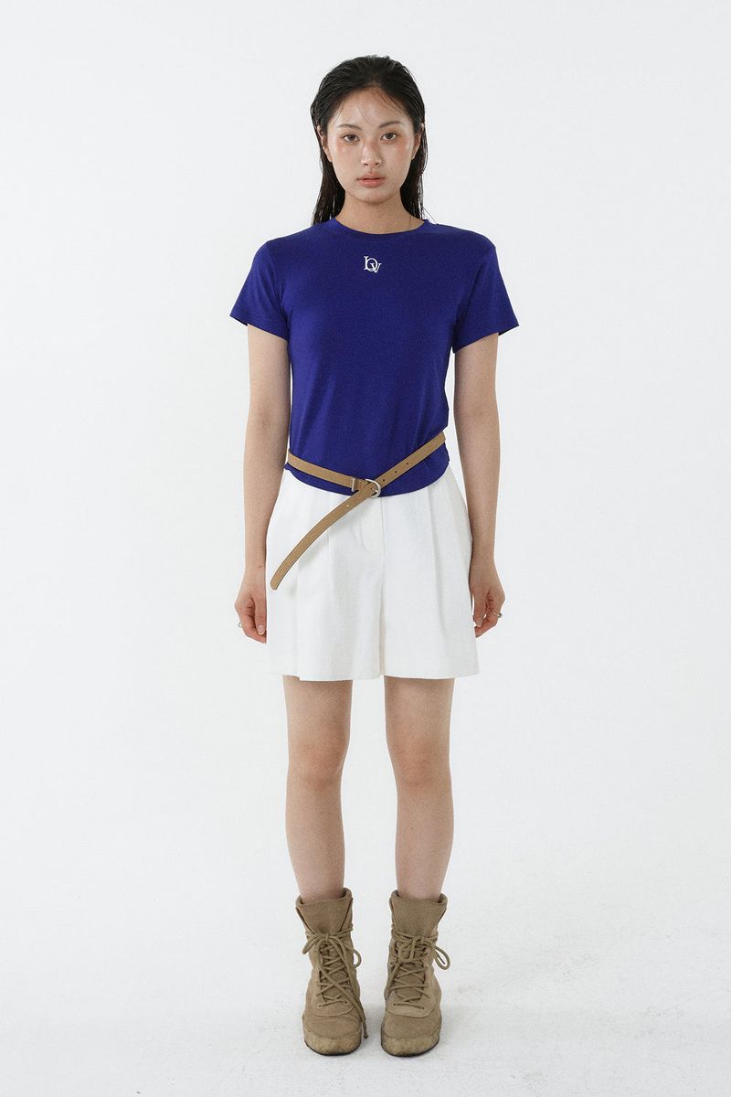 Loventina(ラヴェンティナ)の「TENCEL PETIT TEE_COBALT(Tops)」