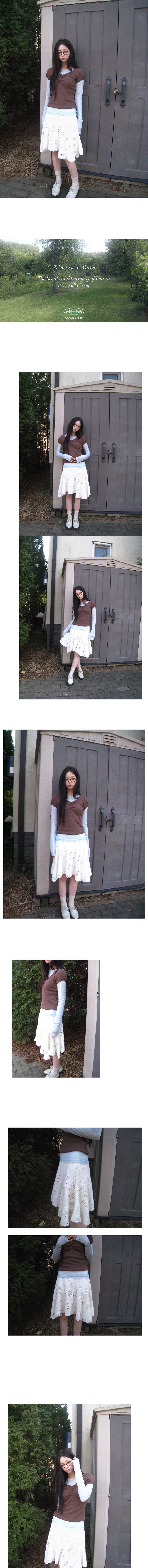 vera knit skirt