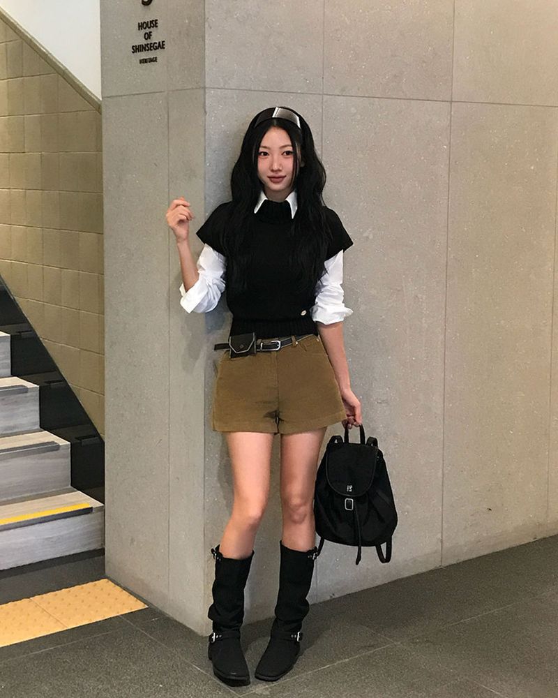 [ORIGINAL] Rain Corduroy Short Pants