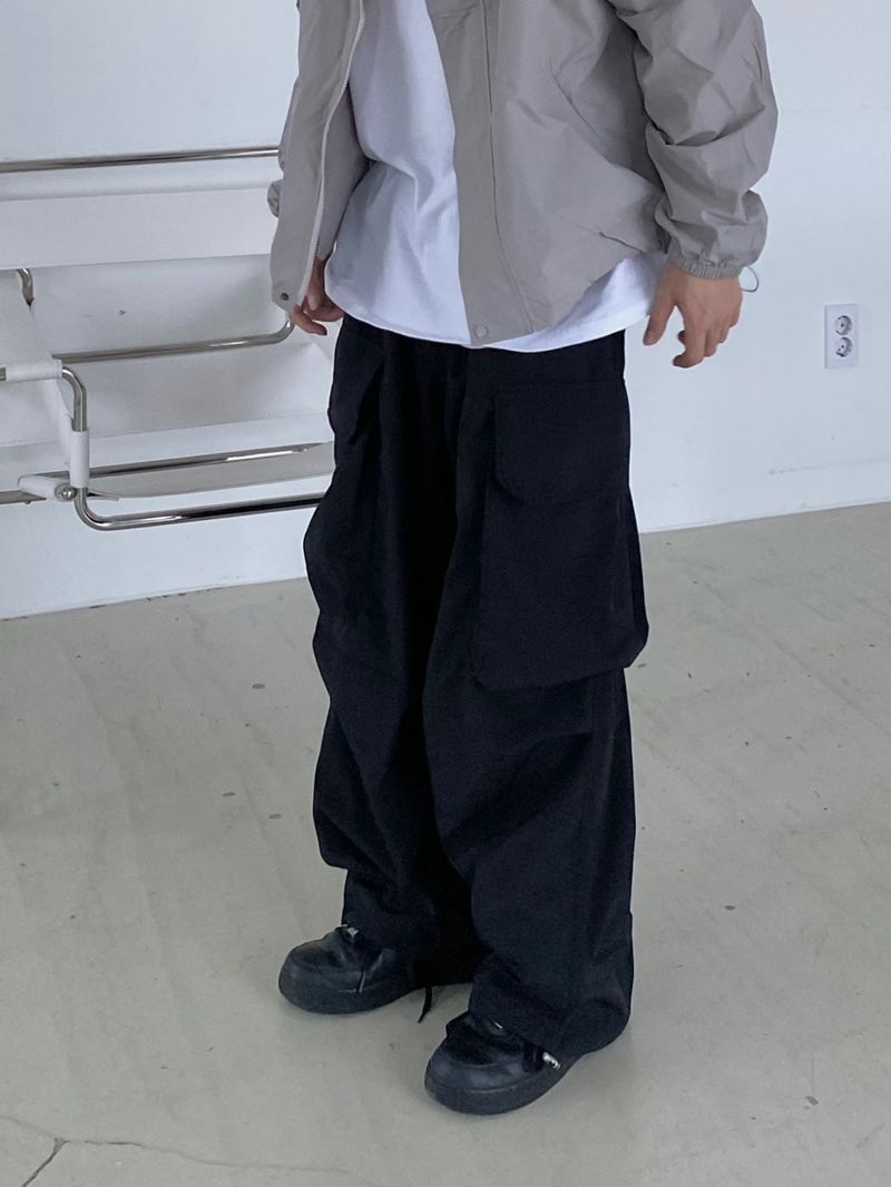 Afterglow Nylon Cargo Balloon Pants 2C