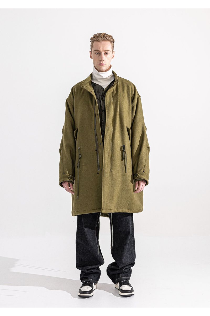 M-65 FISHTAIL WOOL COAT
