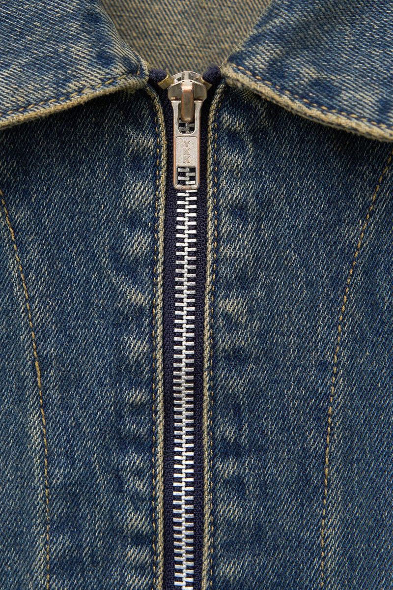 Norten Washed Denim Jacket_Washed Black