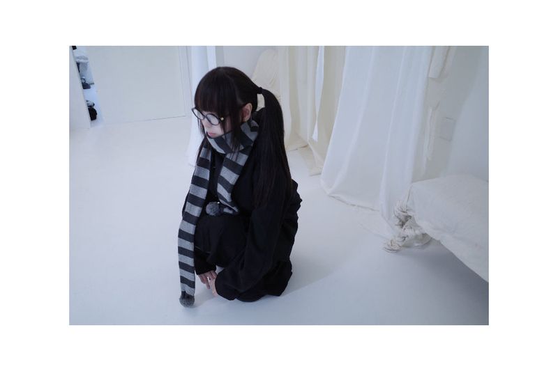 Bonju double half hood coat (2color)
