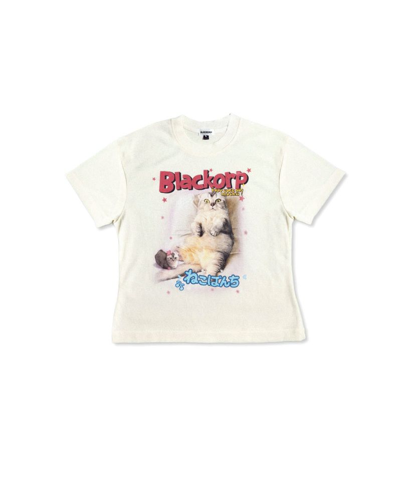 BLACKORP（ブラックオープ）の「ミャオベビーTシャツ（トップス）」