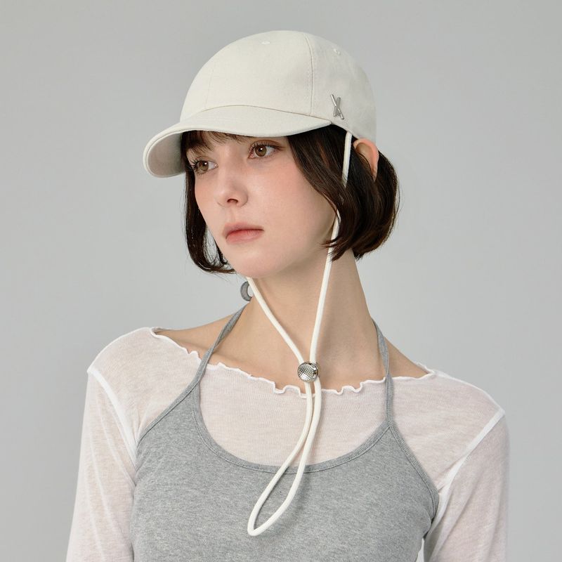 VA Stud Safari Ball Cap / Cream