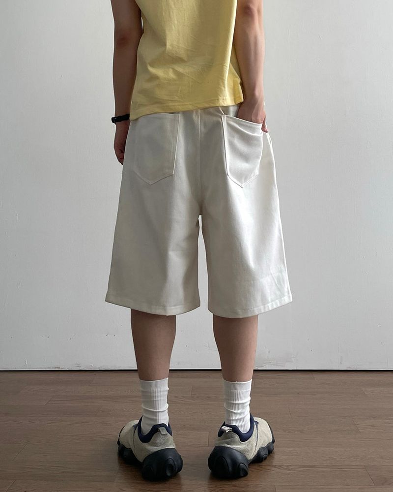 Clean Bermuda Cotton Pants