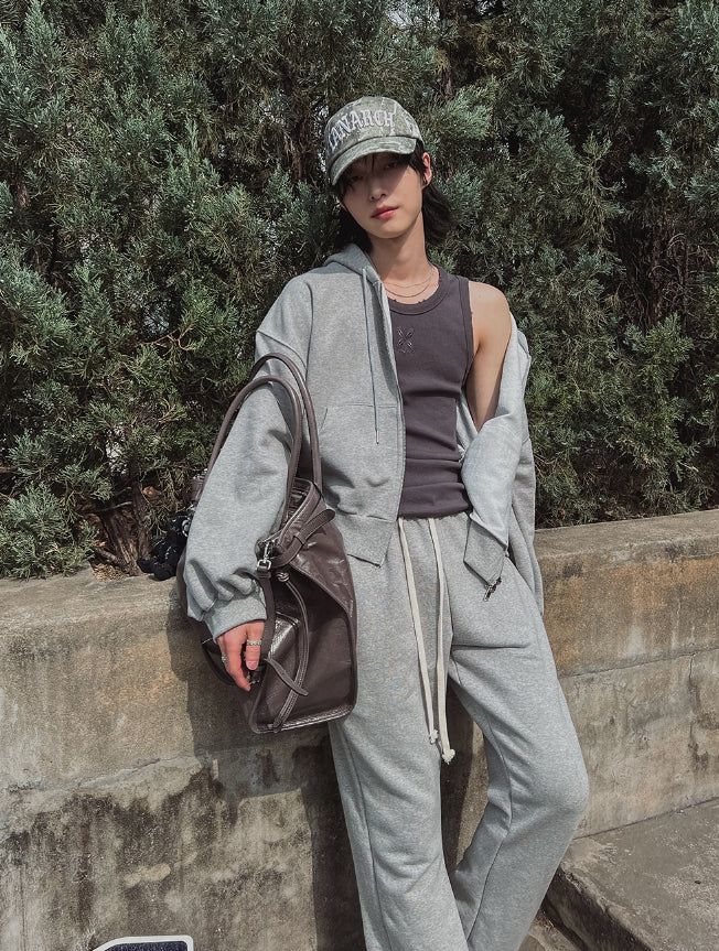 Tempo Crop Hoodie Zip-Up