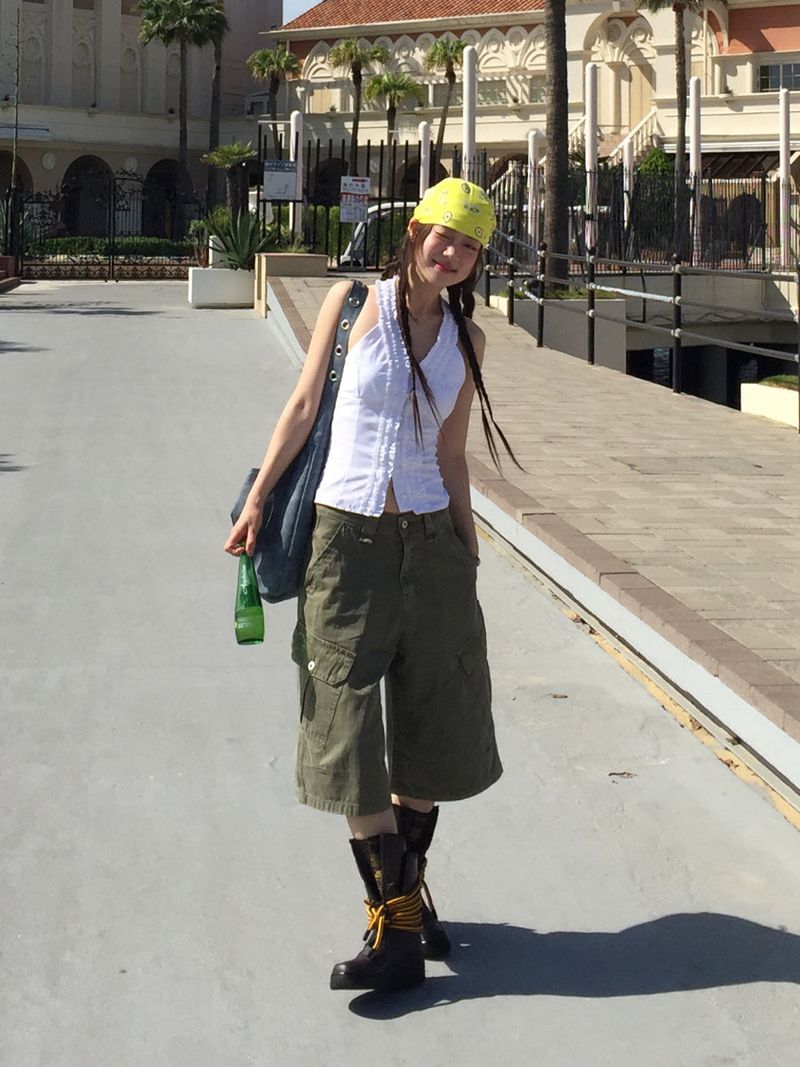 another language（アナザーランゲージ）の「 pigment dyeing bermuda pants（Pants）」