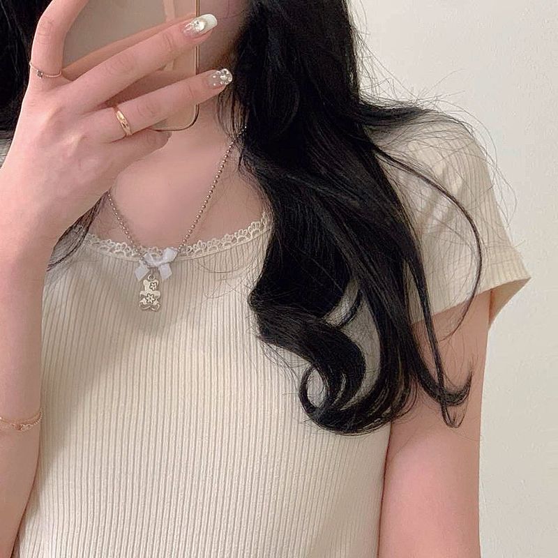 Luv bear necklace