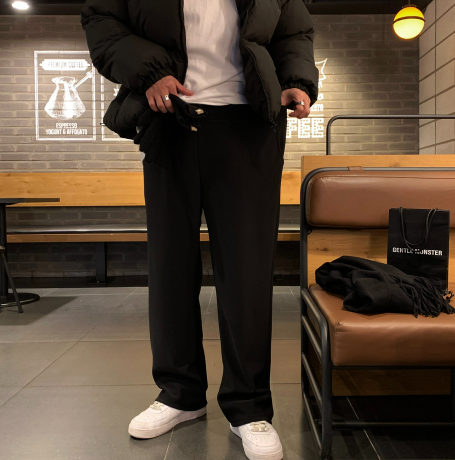 Wybird Winter Span Brushed Banding Wide Pants