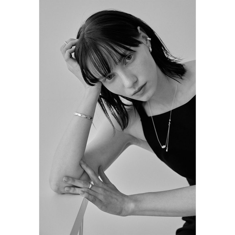 N.016/SIGNATURE TAG NECKLACE