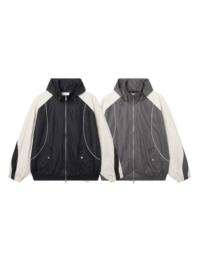 Cynical Curve Nylon Windbreaker 2C