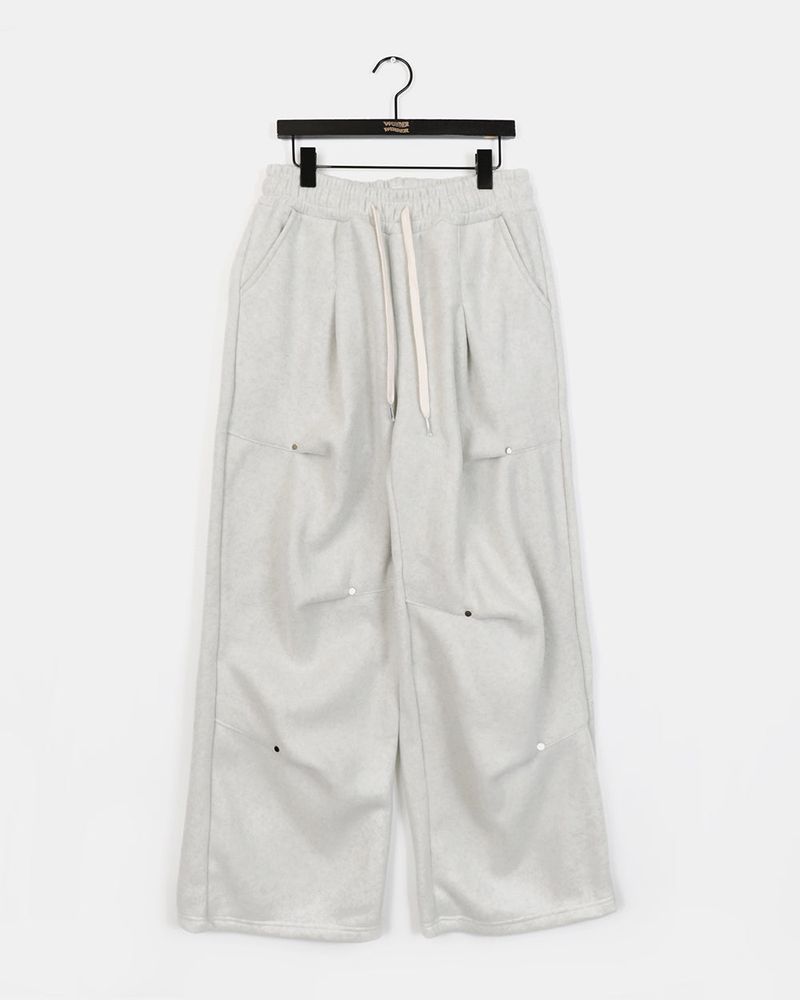 Tyrone fleece rivet sweatpants