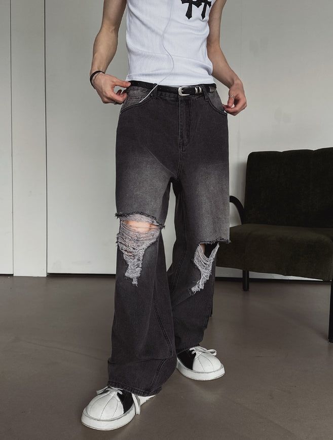 2PLAN(ツープラン)の「Pio Damaged Washed Denim Pants(Pants)」
