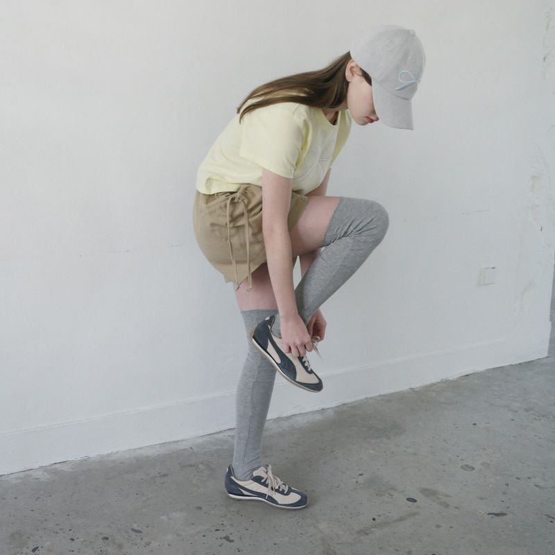 Beige Big Pocket Short