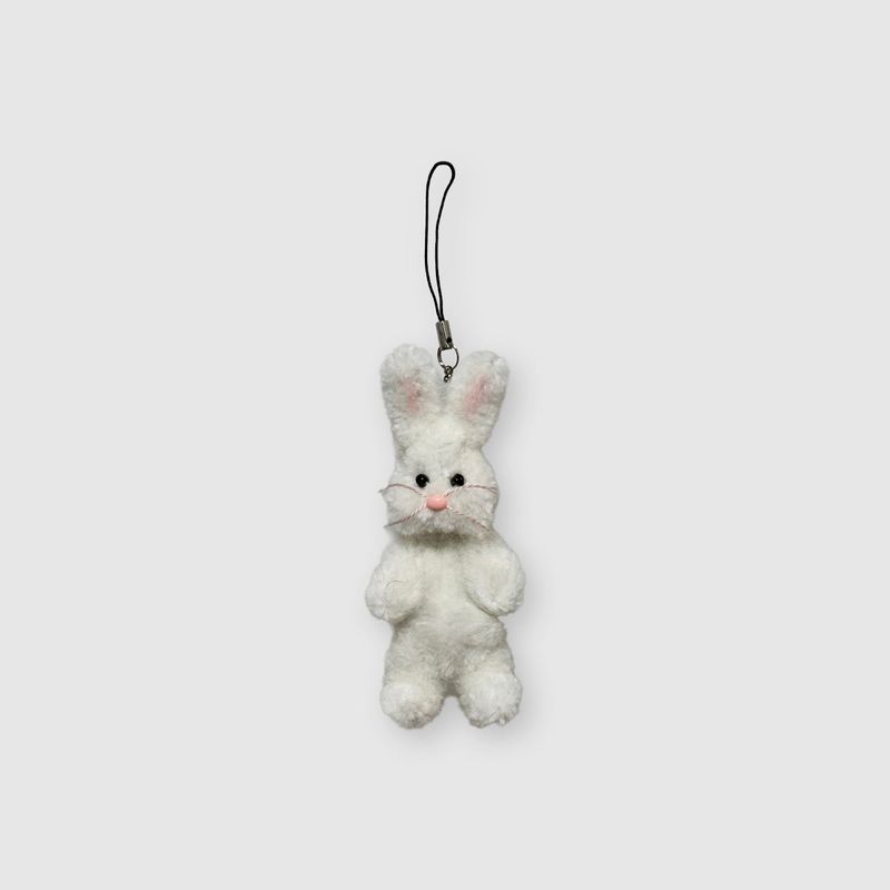Papimyong（パピミョン）の「[made] white rabbit keyring s size（Toys/Key Holders）」