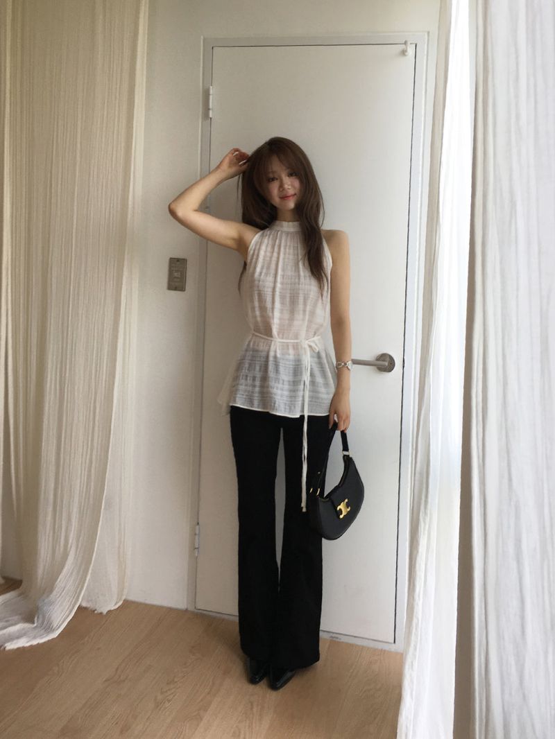 Remember halter blouse
