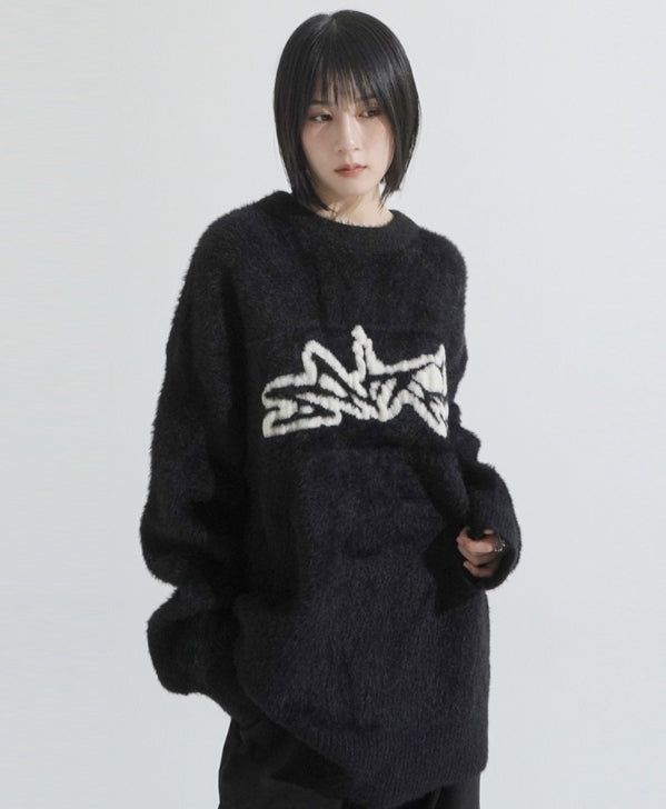 KIXI（キッシー）の「Wing angora touch knit（Tops）」