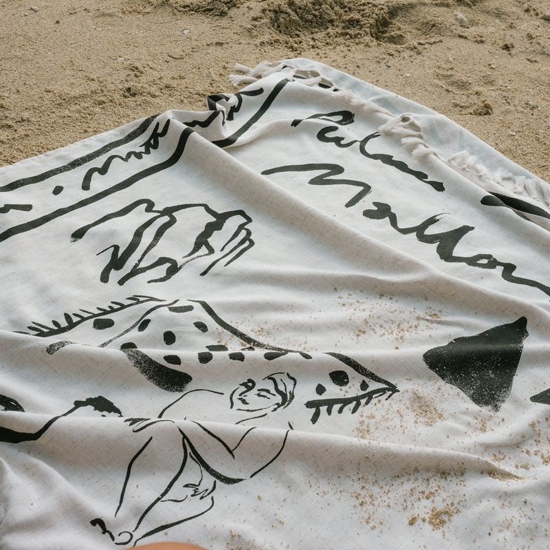 [Eco blanket] Mallorca - Natural