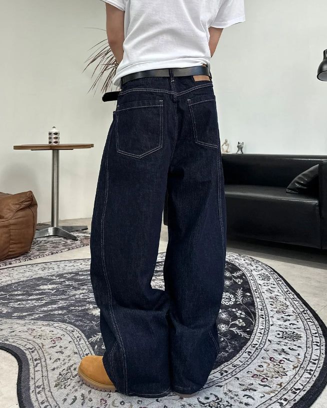 エルトローワイド生デニムパンツ