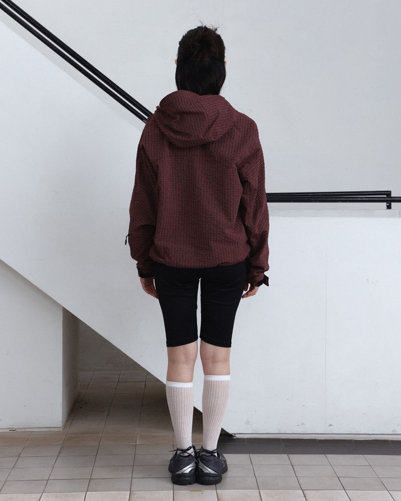 Plaid Light Tech Wind Jacket