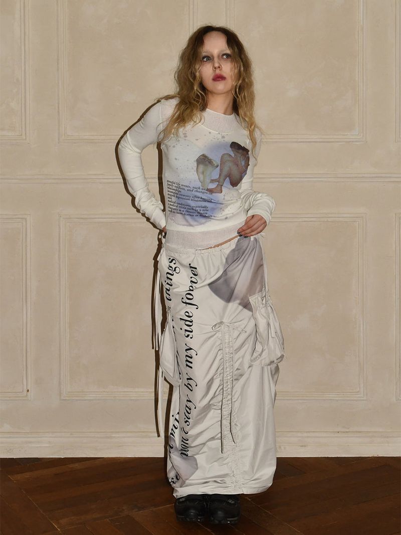 Anxiety disorder long sleeve IVORY