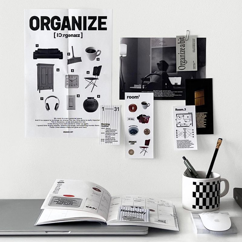 oab room pack / scrap sticker set