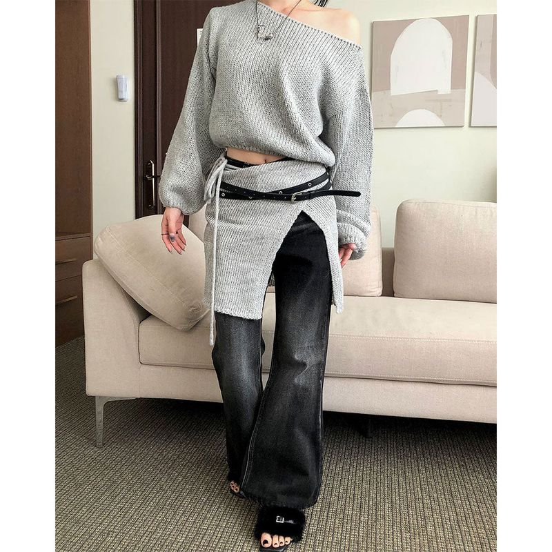 Long Eyelet Belt