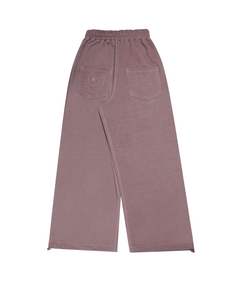 SYMBOL STUD PIGMENT SWEAT PT PINK