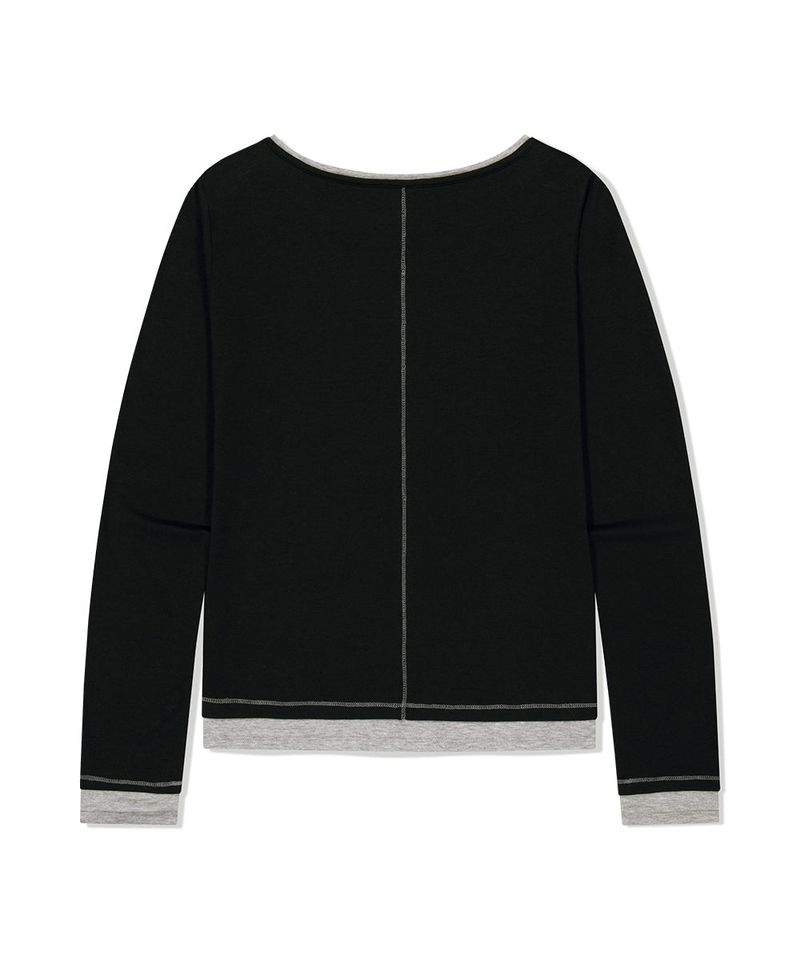 TRUTH LAYERED LONG SLEEVE TEE