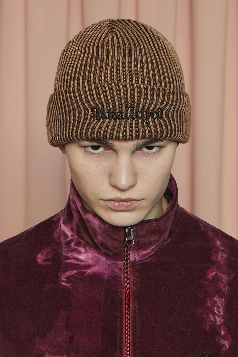 TWO-TONE BEANIE / BEIGE