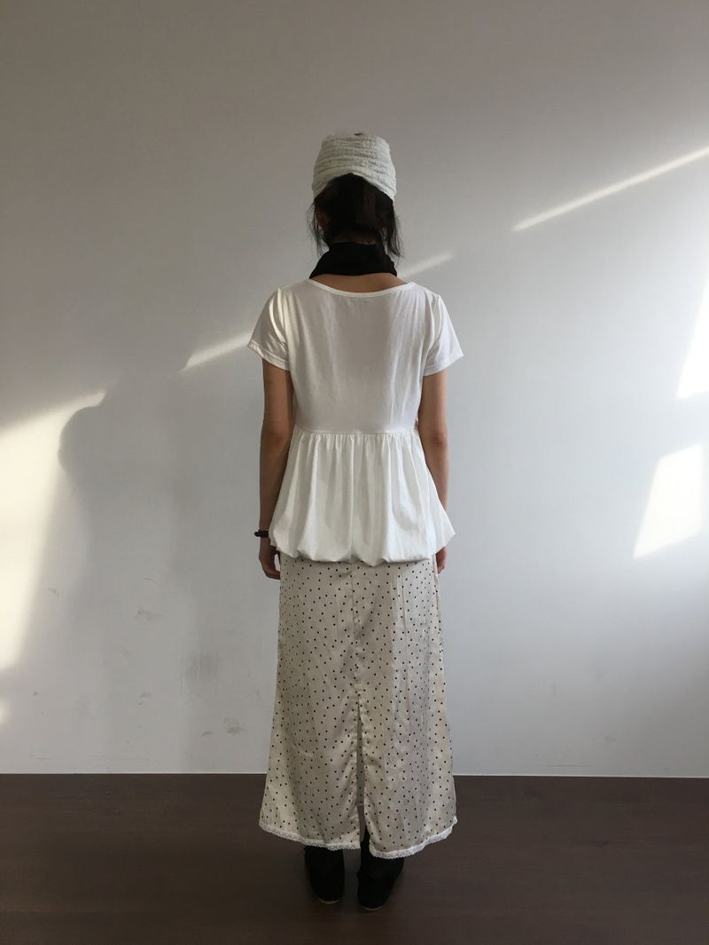 Poetry Dot Long Skirt (2color)